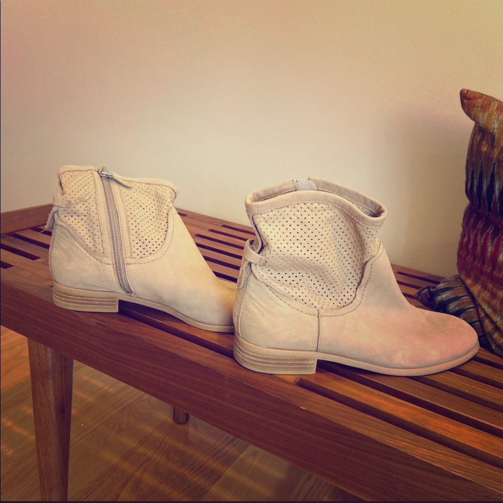 Franco Sarto Leather Booties